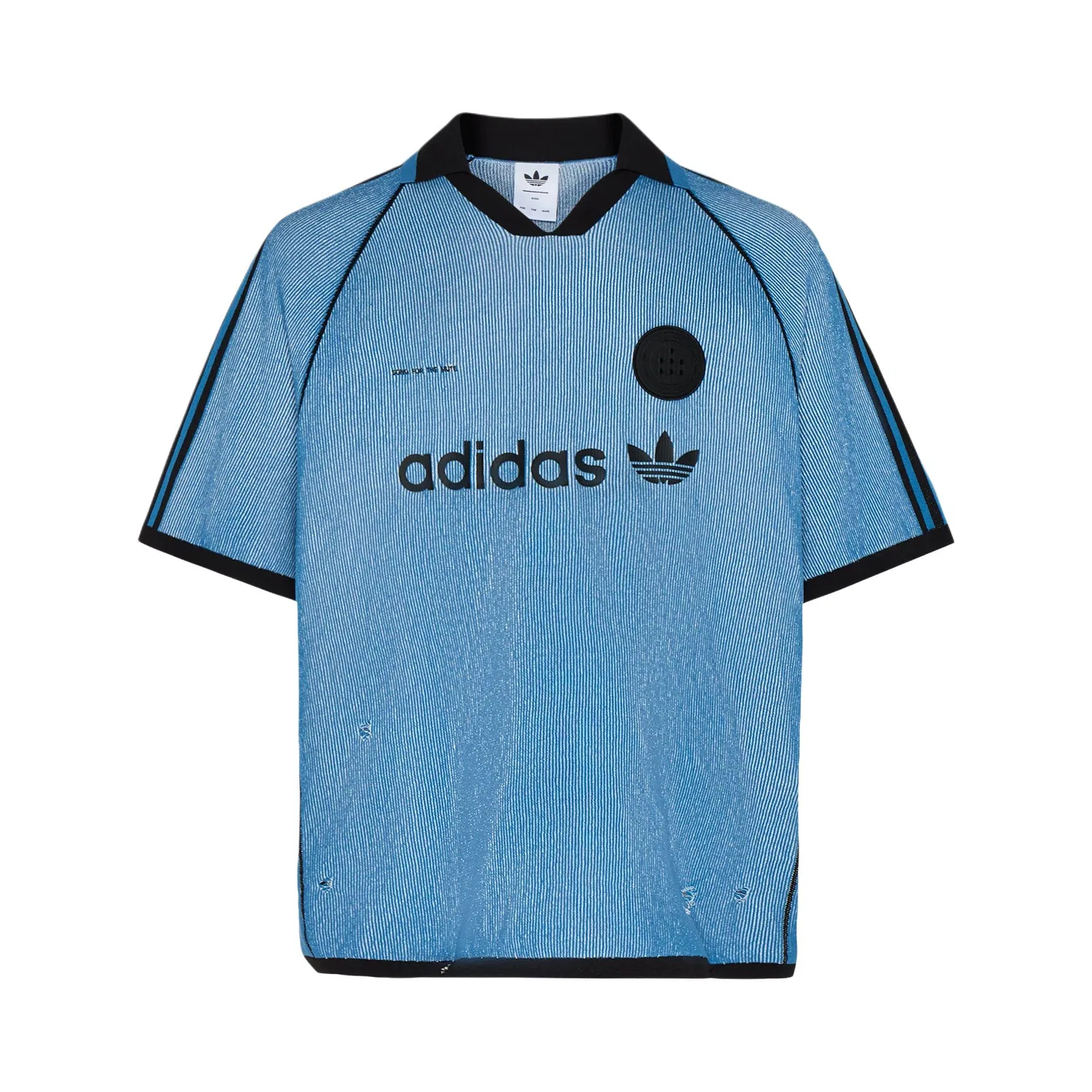 Детское поло с длинным рукавом Adidas Originals X SONG FOR THE MUTE, Sky Blue/Jade White