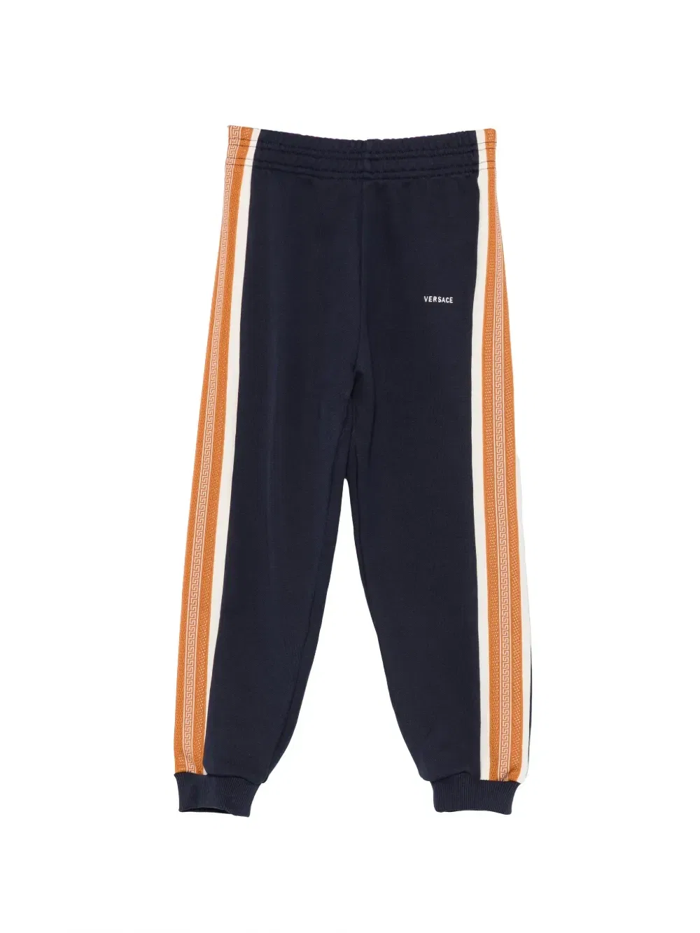 Спортивные брюки с лентой Greca Versace Kids, синий