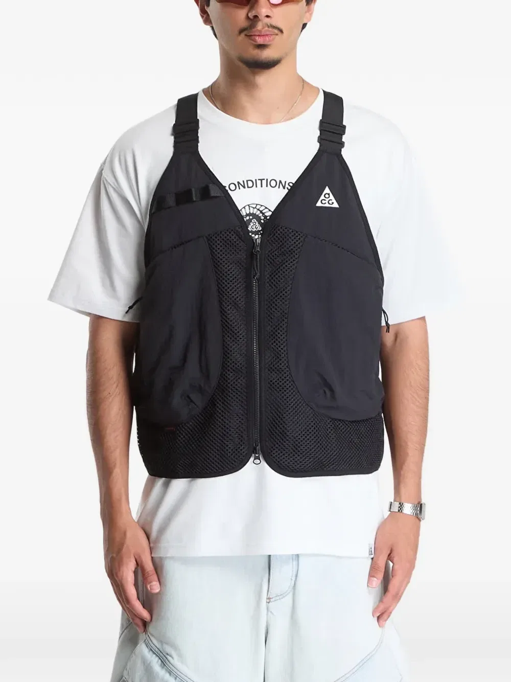Жилет ACG Dolomiti Nike, черный — фото 3