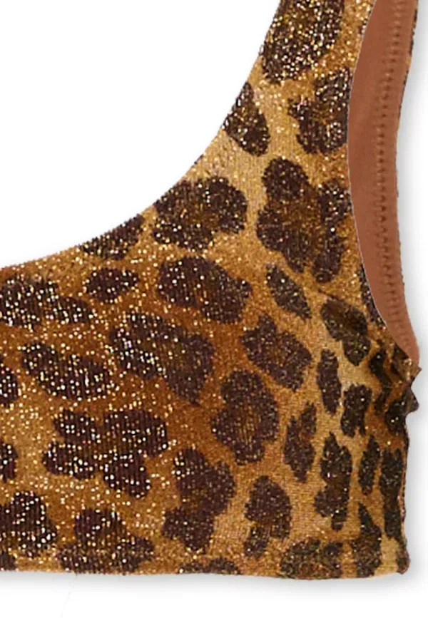 Купальник с Animal Print Mc2 Saint Barth, brown, коричневый — фото 3