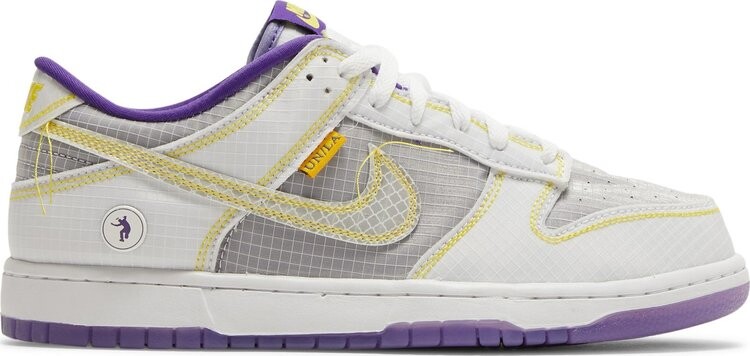 

Кроссовки Nike Union LA x Dunk Low 'Passport Pack - Court Purple', белый