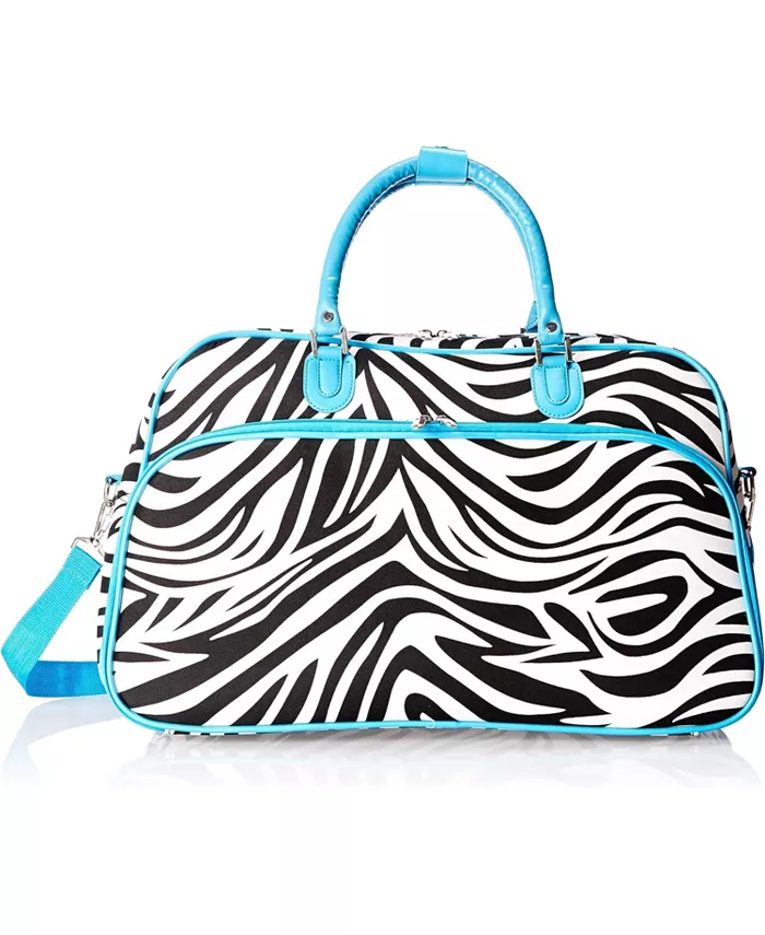 

Дорожная сумка через плечо Zebra, 21 дюйм World Traveler, мультиколор