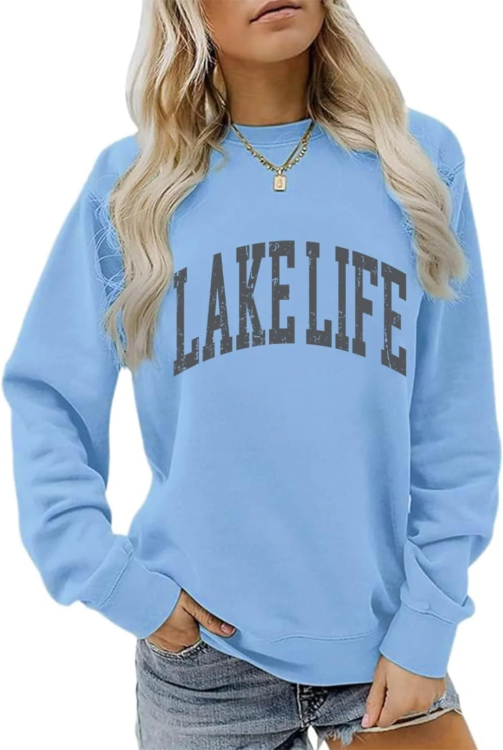 

Толстовка с принтом Lake Life Racsea