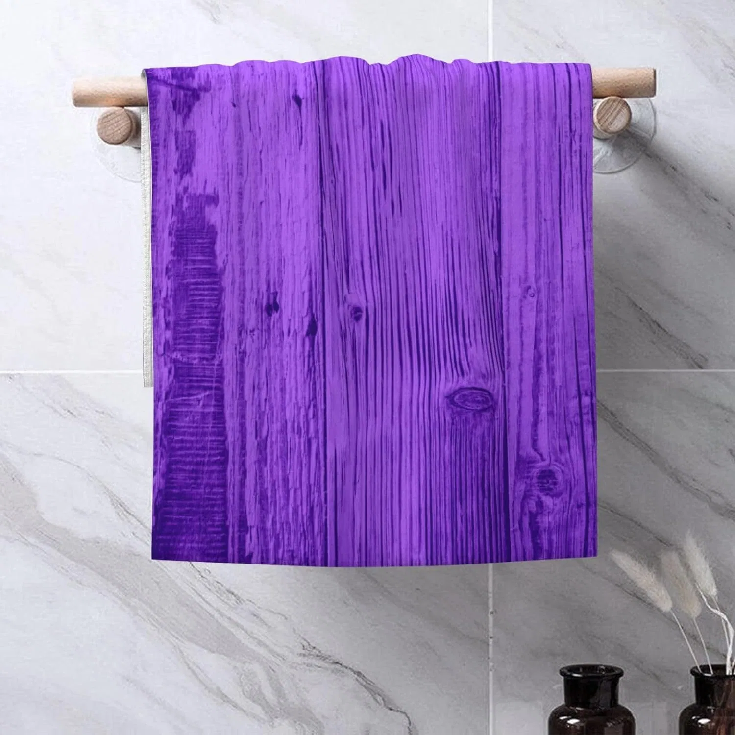 Махровая салфетка для лица, GVYGVY, 69 x 40 см, Violet — фото 4