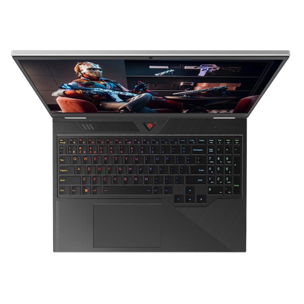 Игровой ноутбук Hasee Ares T12 Pro, 16'', 32Гб/1Тб, i9-14900HX, RTX5090, серебристый, английская клавиатура — фото 3