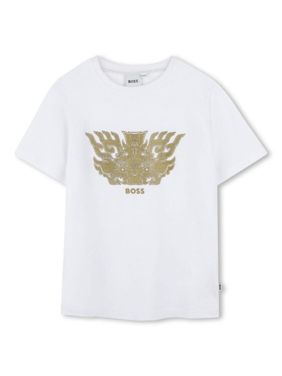 

Футболка с короткими рукавами BOSS Kidswear, белый