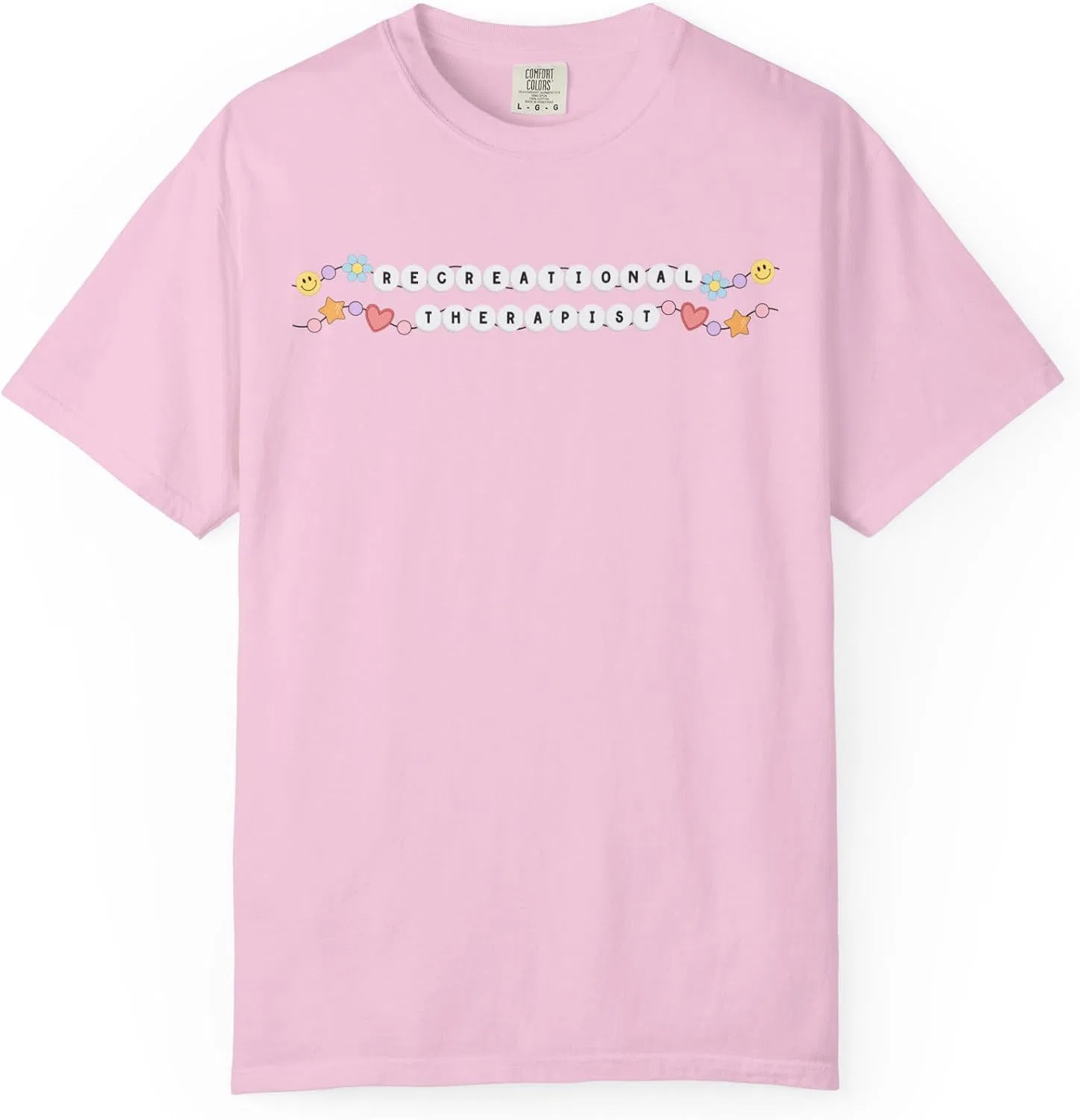 Мужская футболка свободного кроя Comfort Colors 1717, Blossom