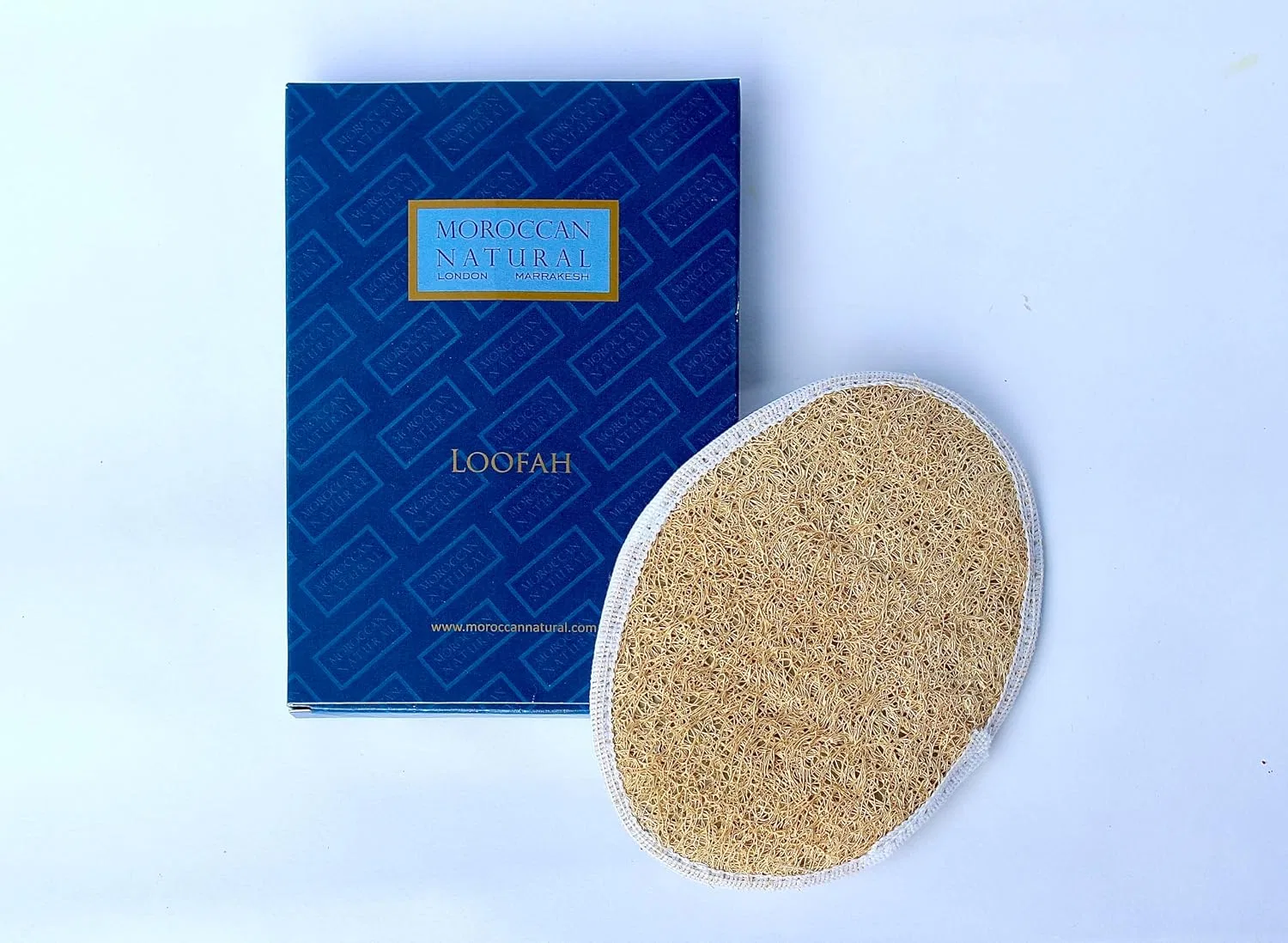 Люфа для ванны и душа, Moroccan Natural, коричневый — фото 3