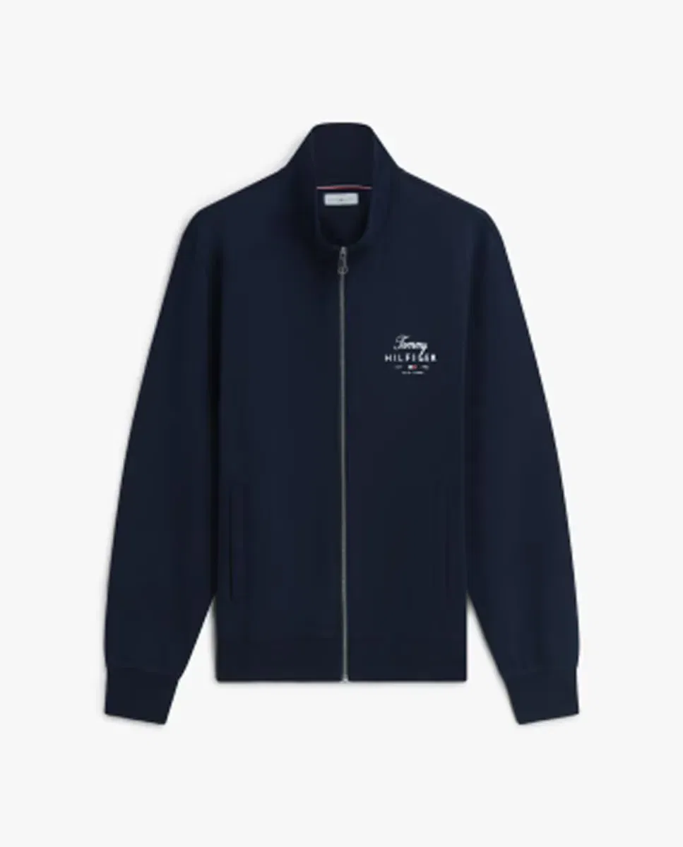 Мужская худи без капюшона Tommy Hilfiger, Azul Marino — фото 4