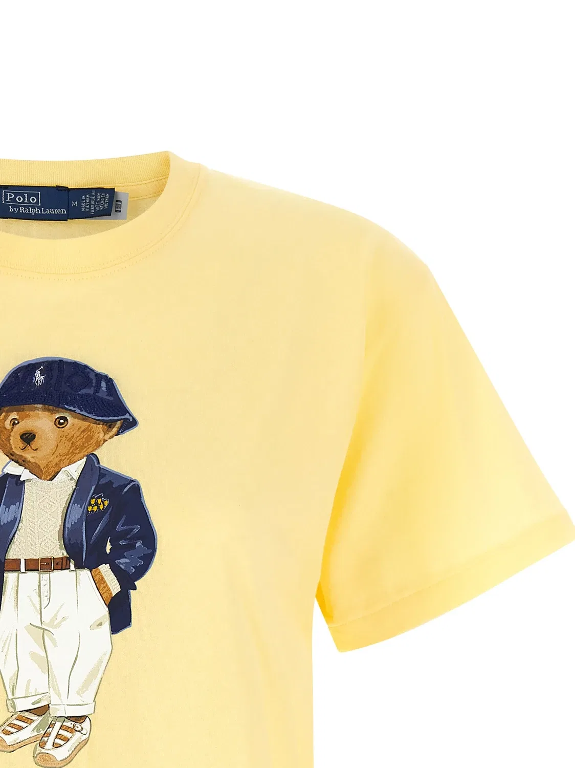 Футболка "Поло Медведь" Polo Ralph Lauren, желтый — фото 3
