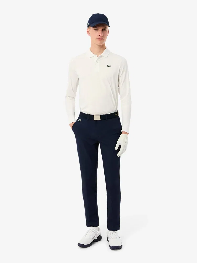 Чиносы, Slim Fit LACOSTE, Navy — фото 4
