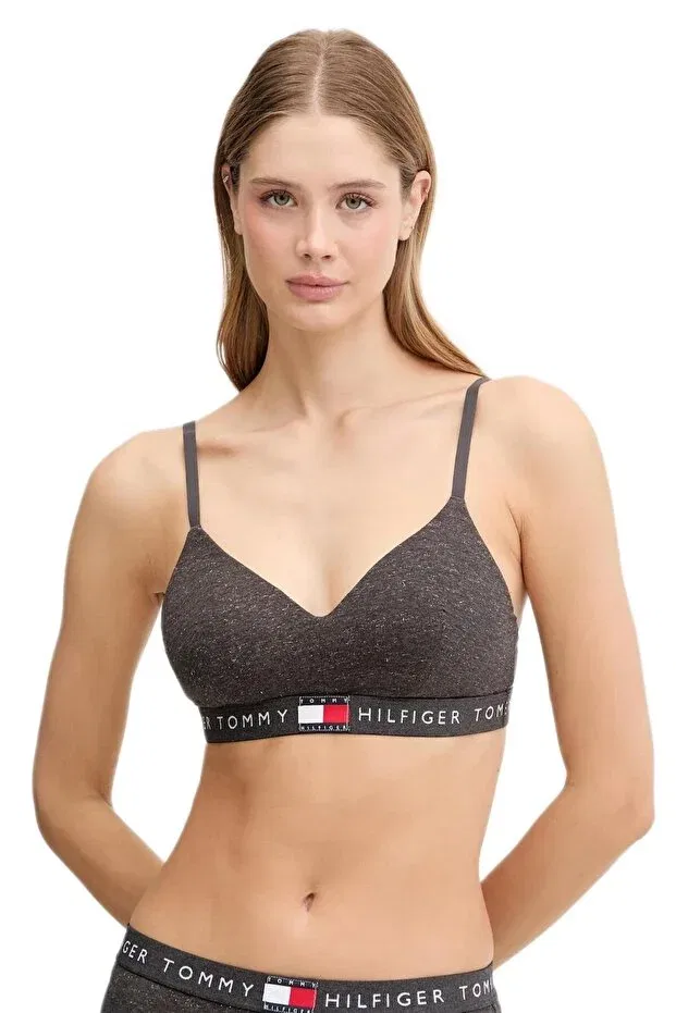 Женский бюстгальтер хлопковый Tommy Hilfiger, Gray