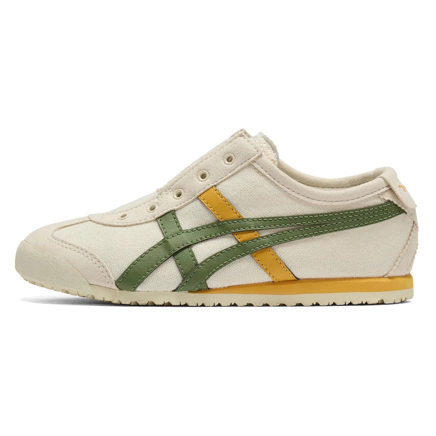 Детские кроссовки для бега MEXICO 66, Onitsuka Tiger, Brown Green Yellow
