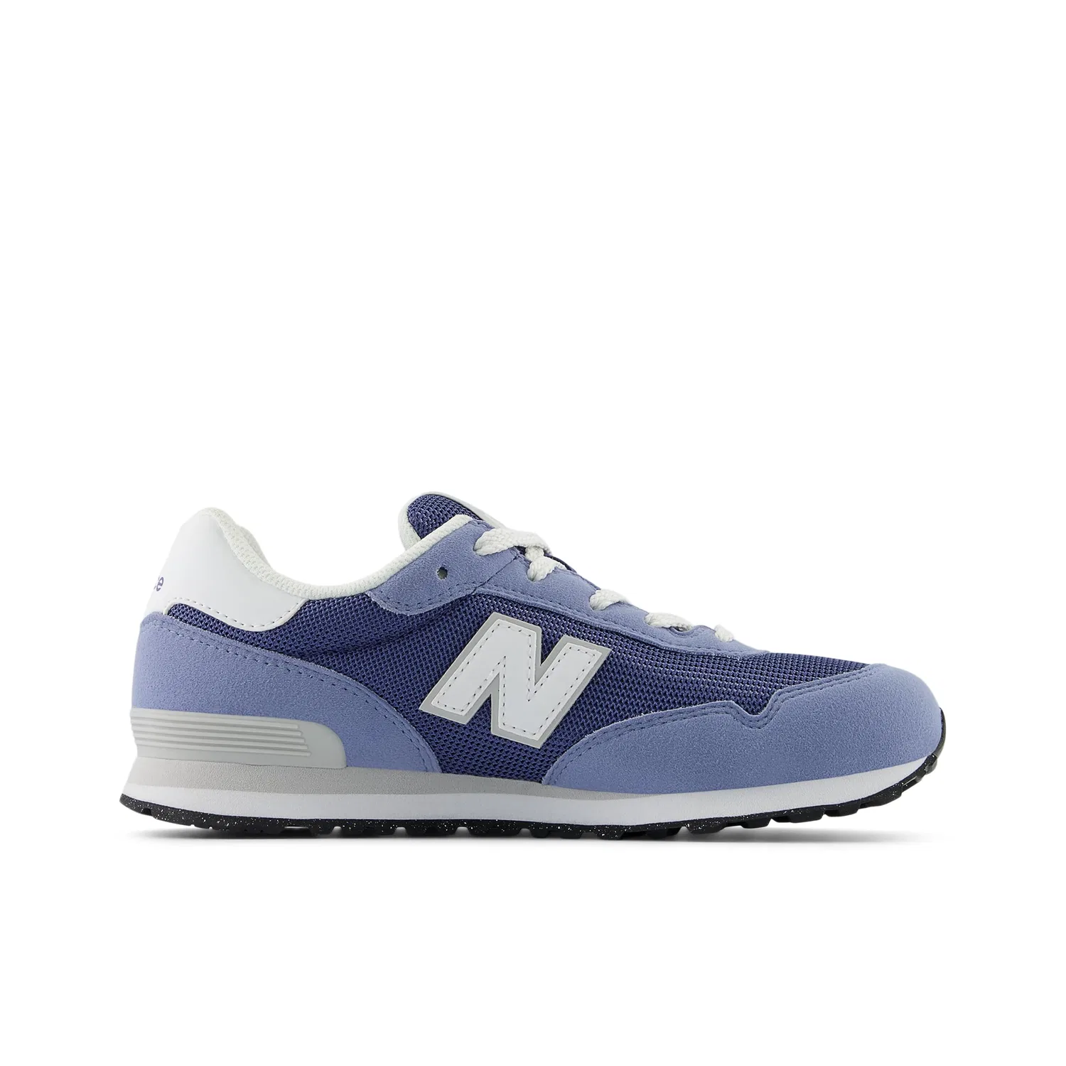 Детские кроссовки для девочек с липучкой New Balance 515, Heather Navy — фото 3