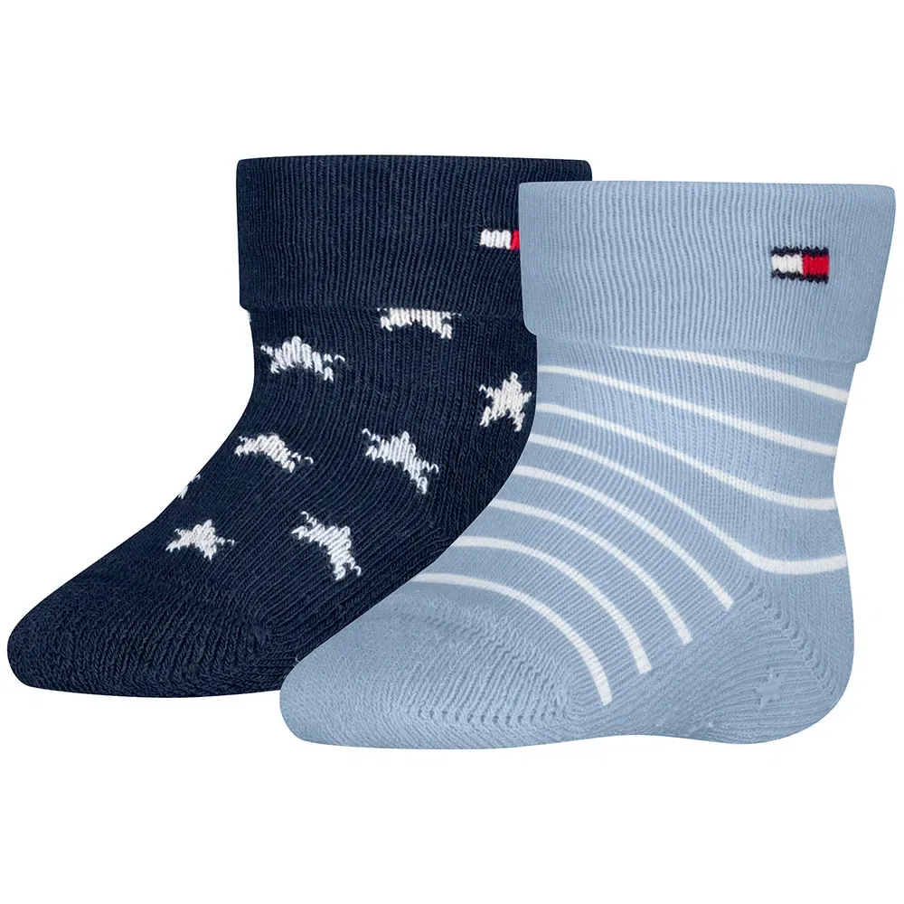 Детские носки для девочек хлопковые Tommy hilfiger 701241845, Blue