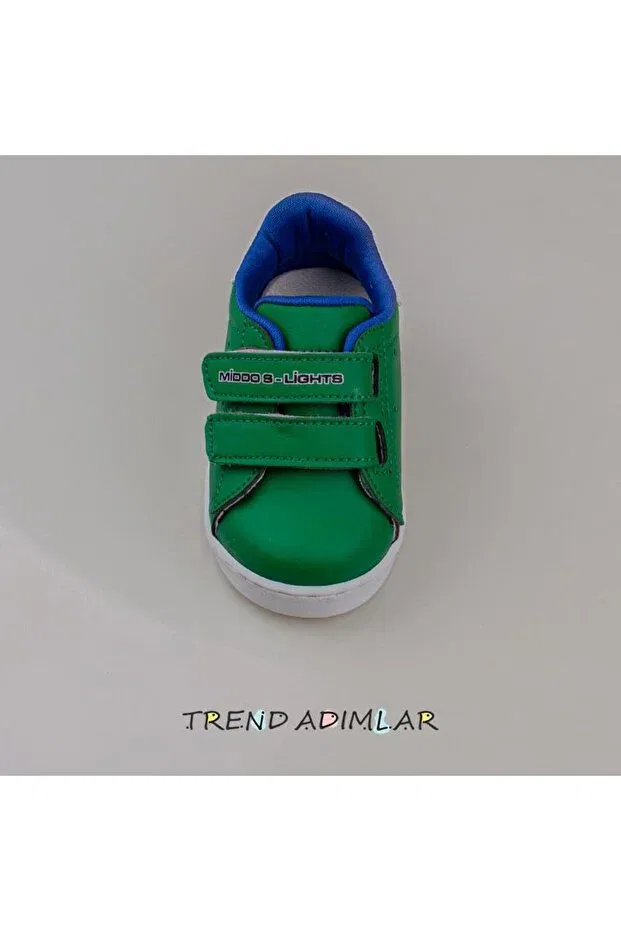 Детские кроссовки для малышей со светящейся подошвой Trend Adımlar, Green — фото 4
