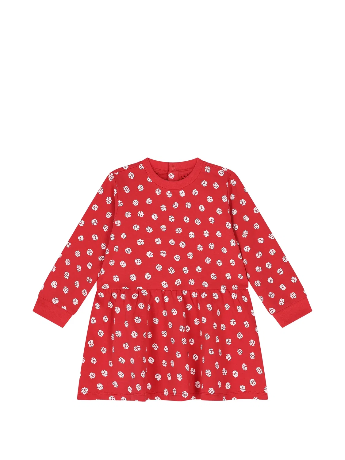 Платье Ditsy Flower с цветочным принтом Stella McCartney, красный