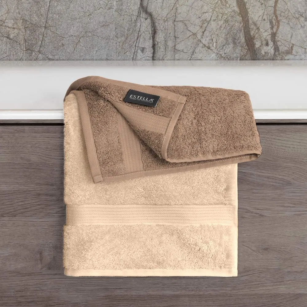 Ватная перчатка для умывания Luxor, ESTELLA, 1 шт, 16x21 см, Beige