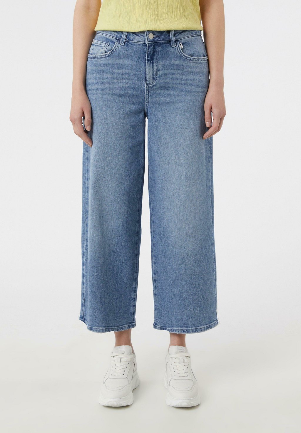 

Джинсы прямого кроя MIT WASCHUNG comma casual identity, цвет Blau
