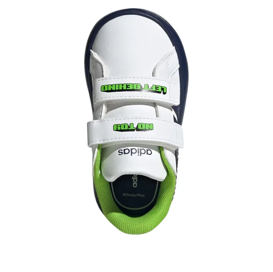 Детские кроссовки для малышей с принтом Toy Story Grand Court Adidas, белый — фото 4