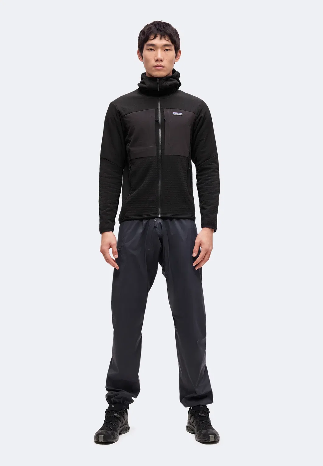 Худи R2 techface - флисовая куртка Patagonia, Black — фото 2