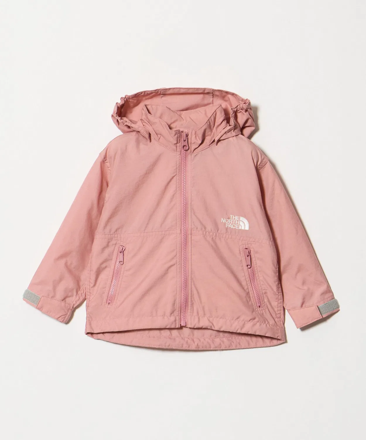 Детская куртка-ветровка с капюшоном, модель Compact THE NORTH FACE, Light Pink