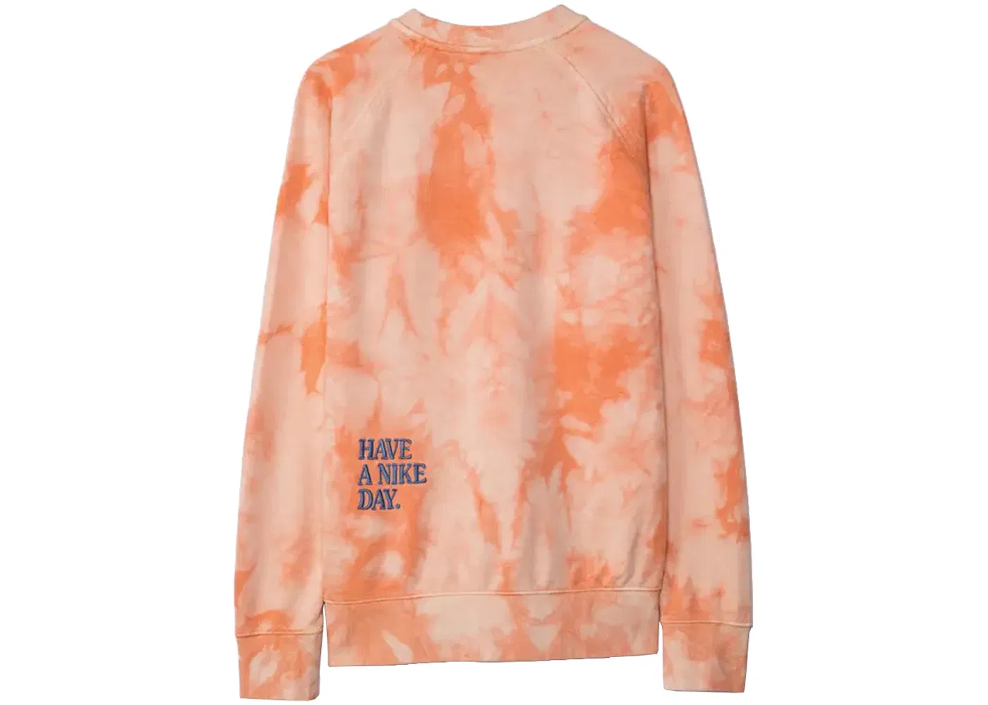 Мужской свитшот с принтом Nike Crewneck, Crimson Bliss/University Blue — фото 2