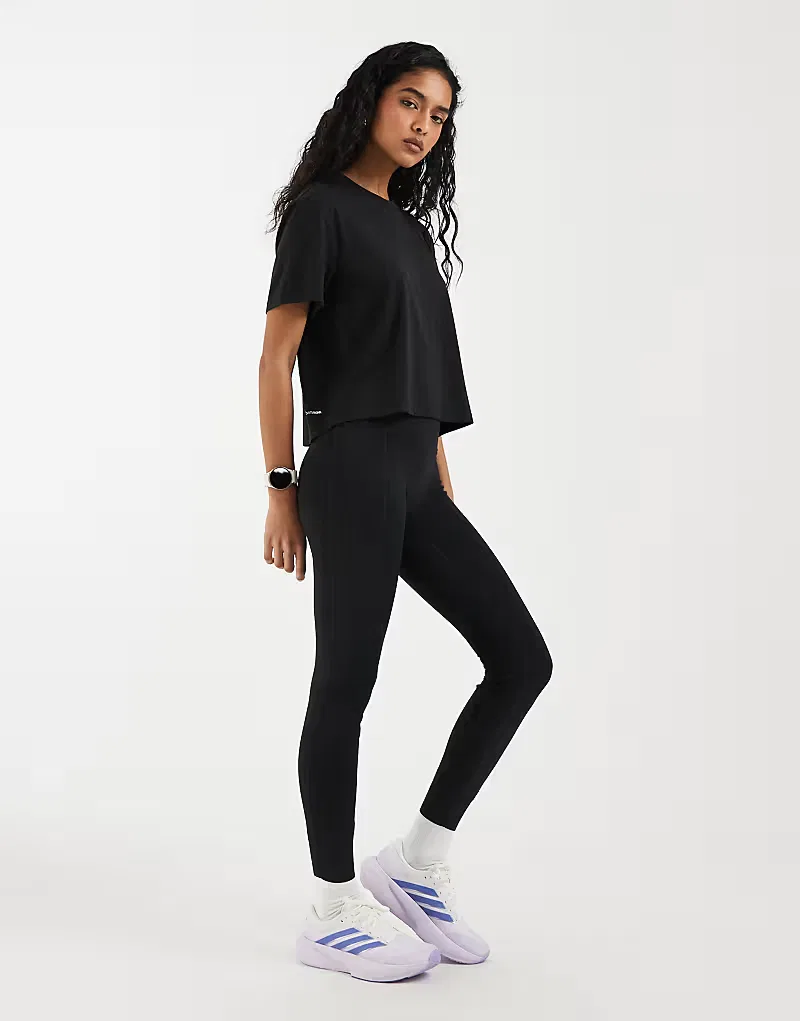 Леггинсы Adidas Training Optime полной длины, черный
