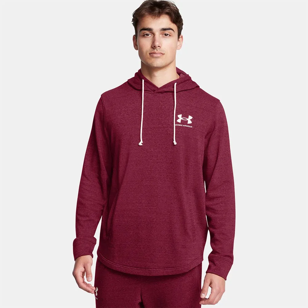 

Худи Under Armour Rival Terry Left Chest, красный