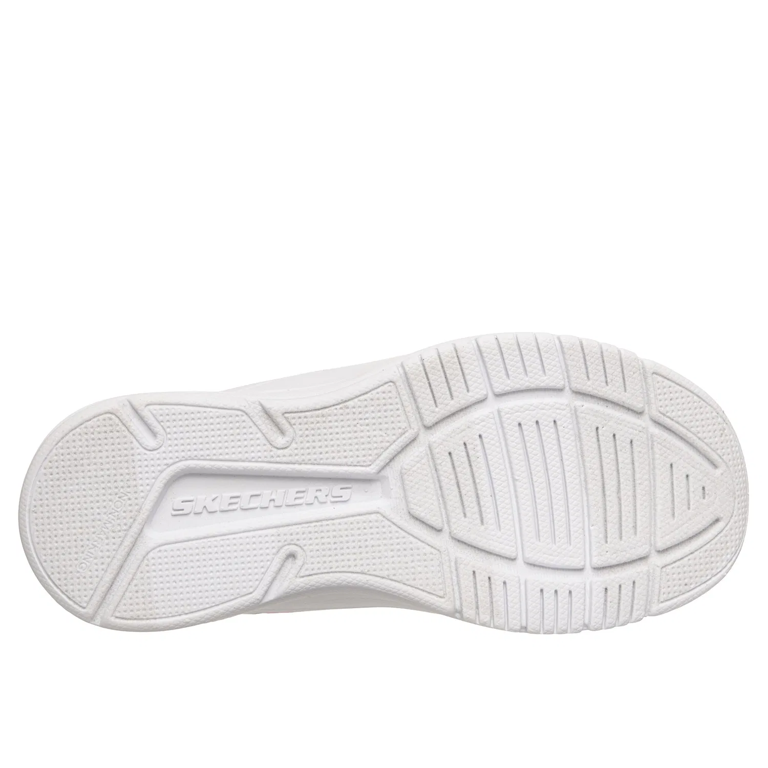 Детские текстильные кроссовки с контрастными деталями Skechers, Light Blue Multi — фото 3