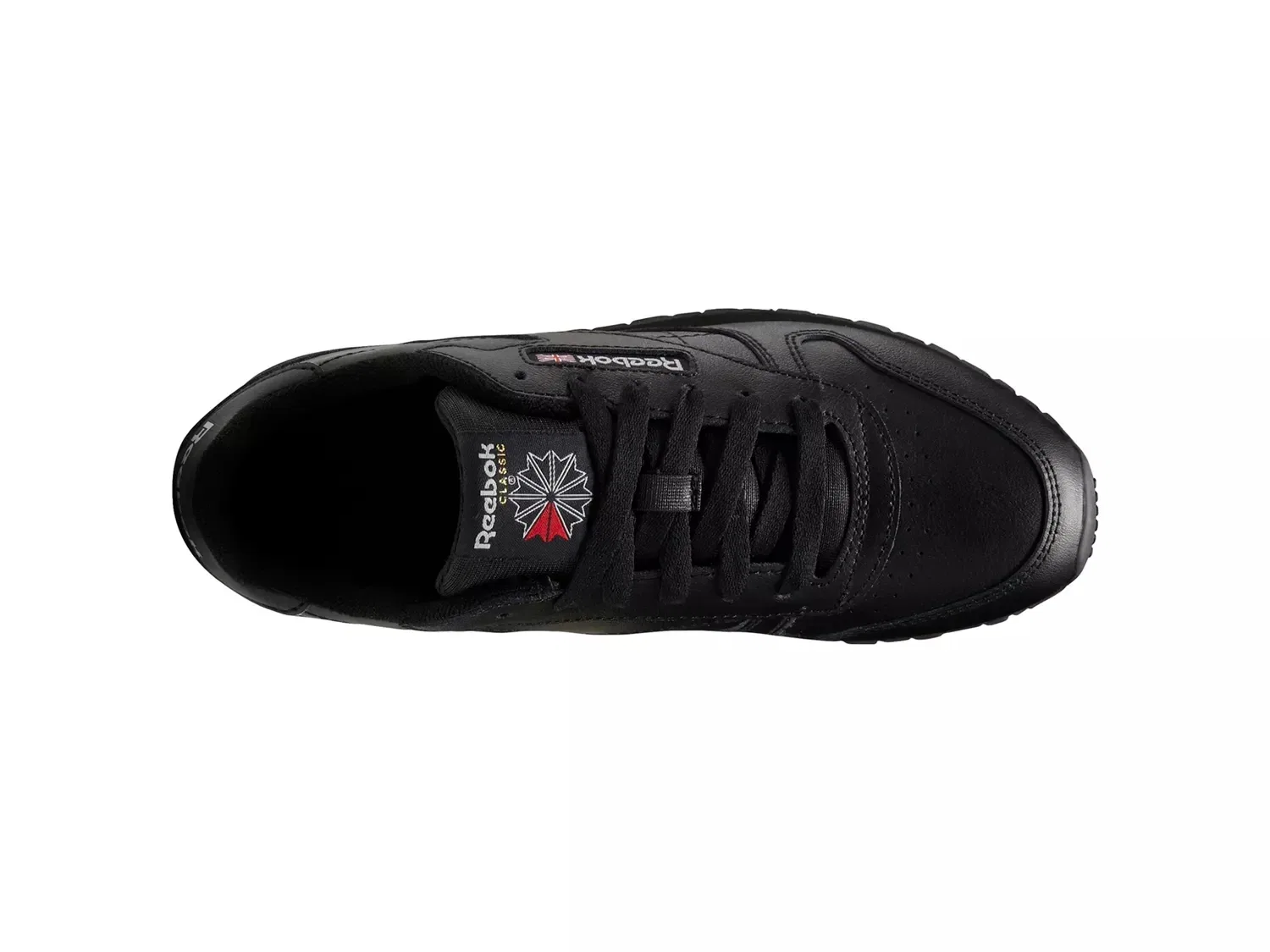 Кроссовки Classic Leather, Reebok, черный — фото 4