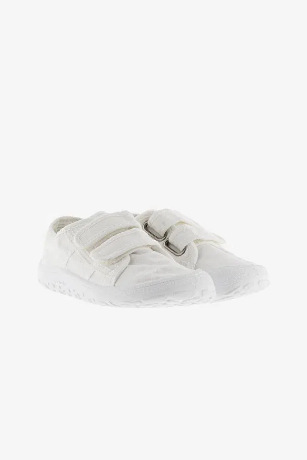 Детские балетки для девочек из искусственной кожи Barefoot basketball Victoria, White — фото 4