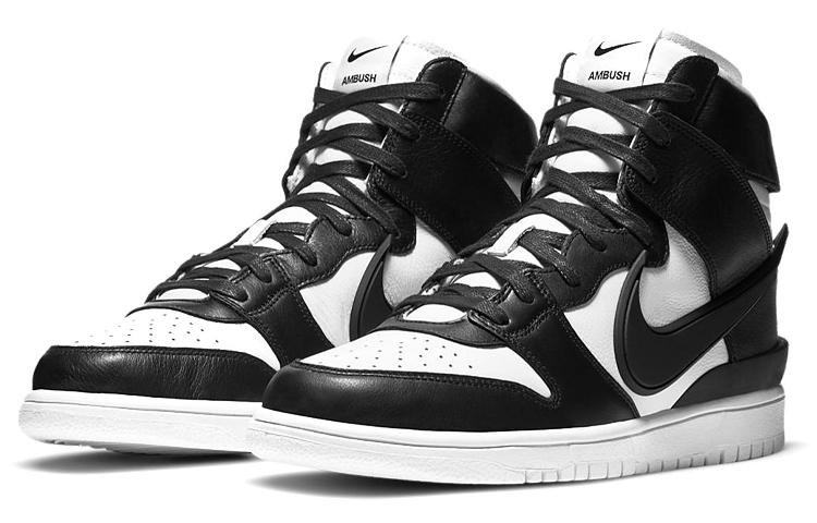 Кроссовки Nike x Ambush Dunk High, черный/белый — фото 3