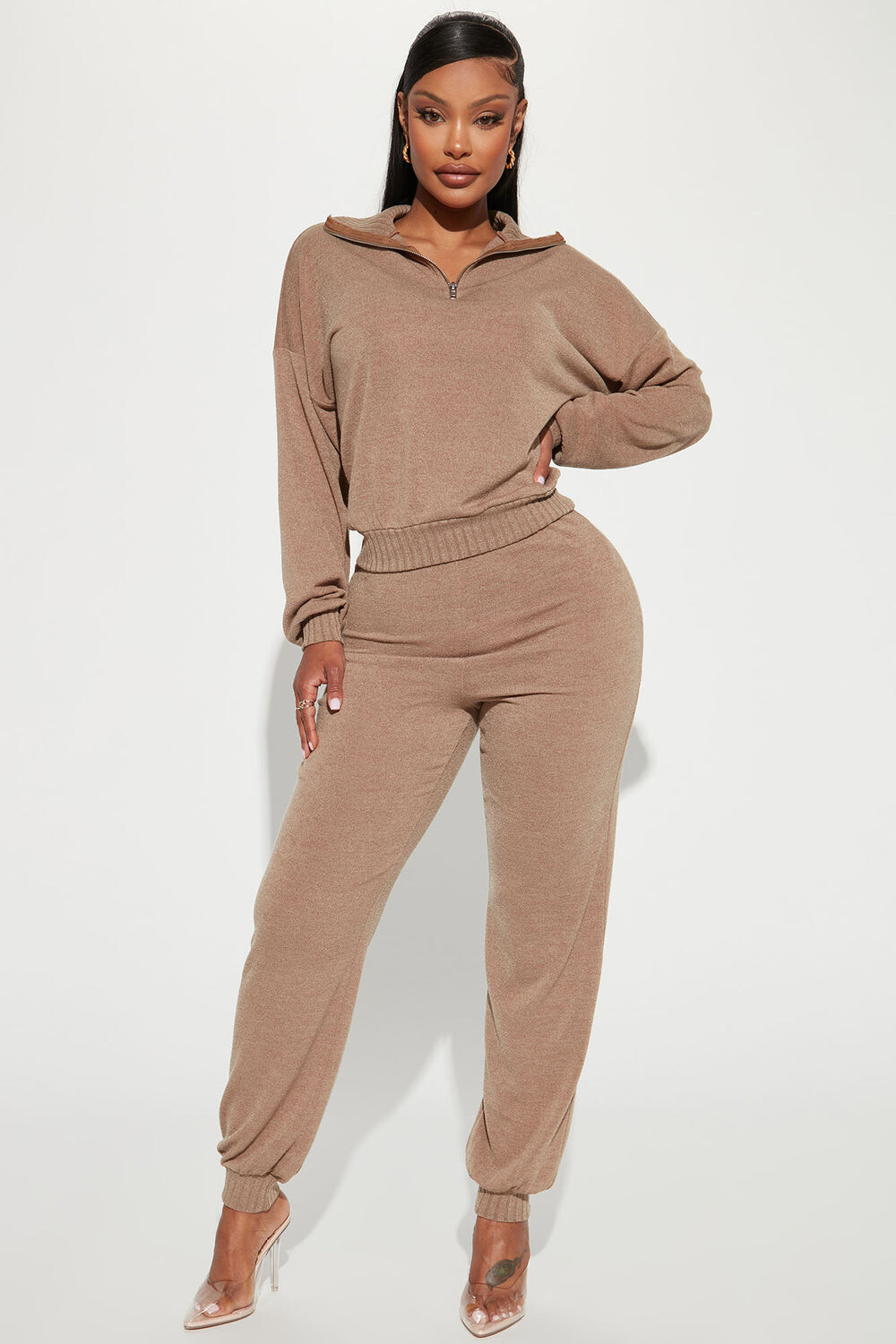 

Джоггеры Fashion Nova SET24295, серо-коричневый