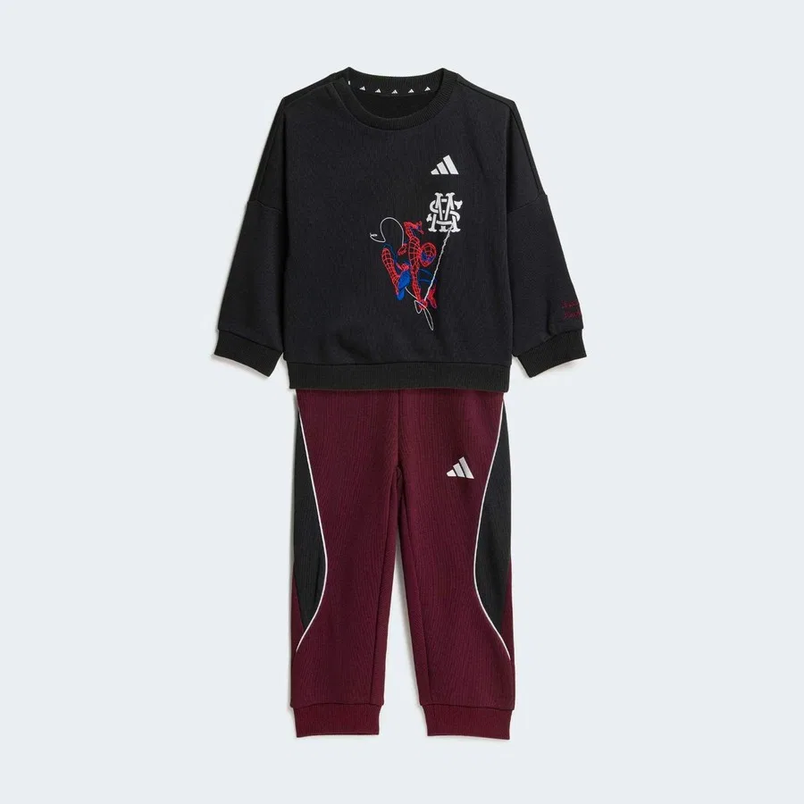 Детский спортивный костюм с длинным рукавом Marvel Spider-Man adidas, Разноцветный