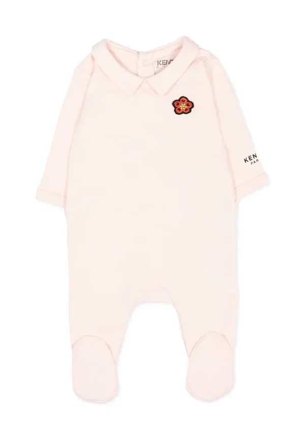 Детский комбинезон Kenzo Kids, розовый — фото 4