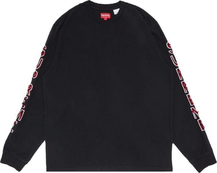

Лонгслив Supreme Cut Out Long-Sleeve Top 'Black', черный