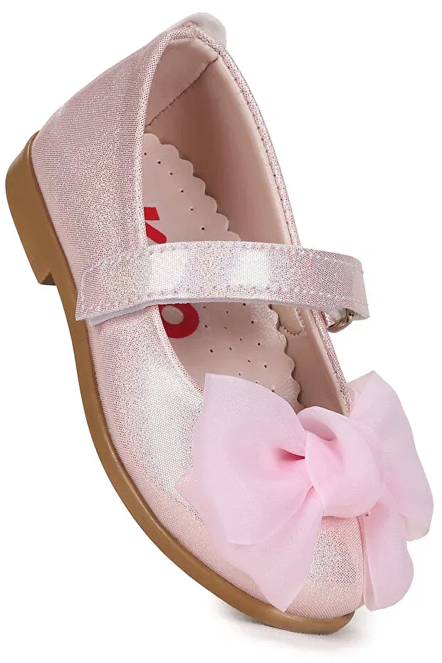Детские балетки для девочек с принтом Kiko Kids, Pink