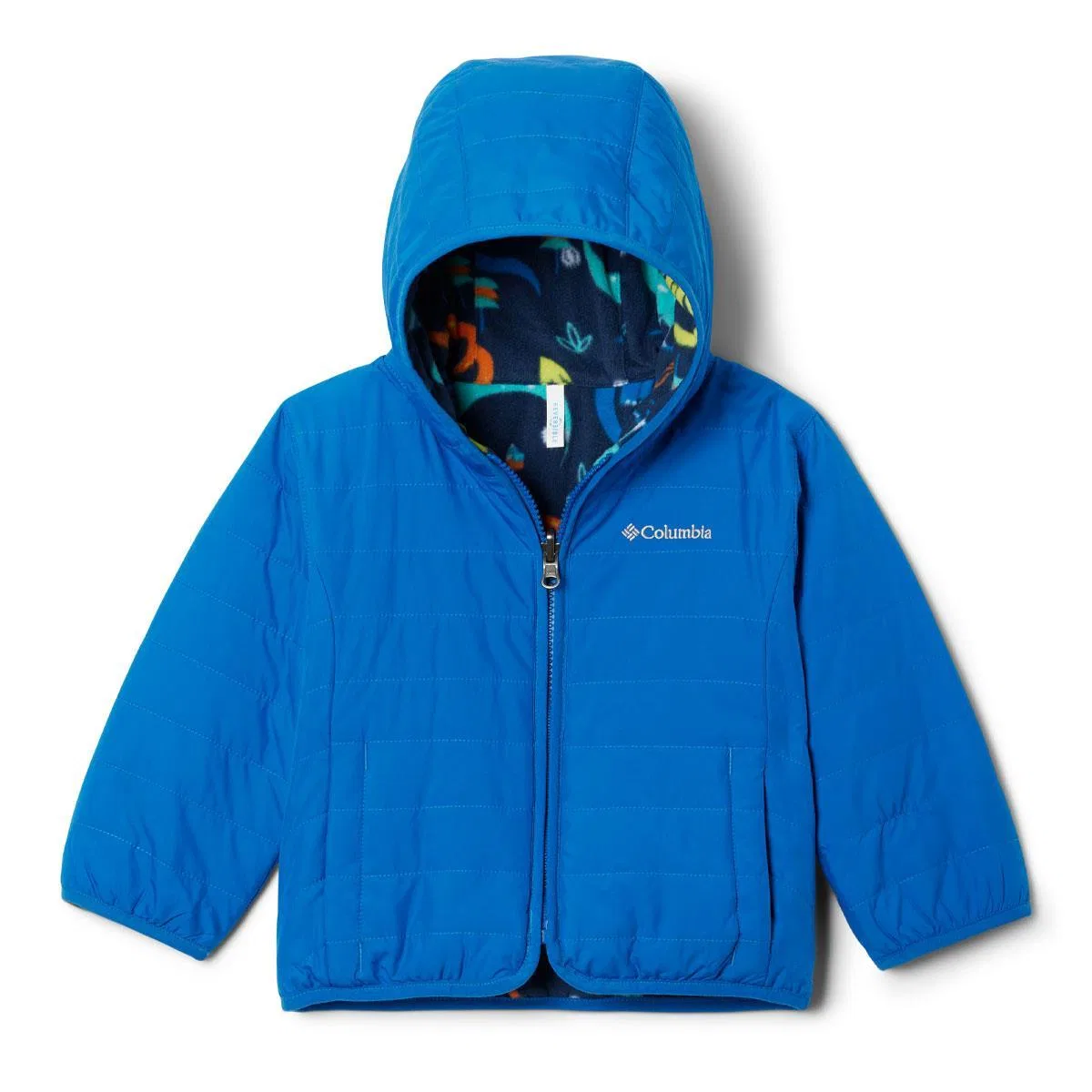 Куртка детская утепленная на флисе Columbia Double Trouble, Bright Indigo