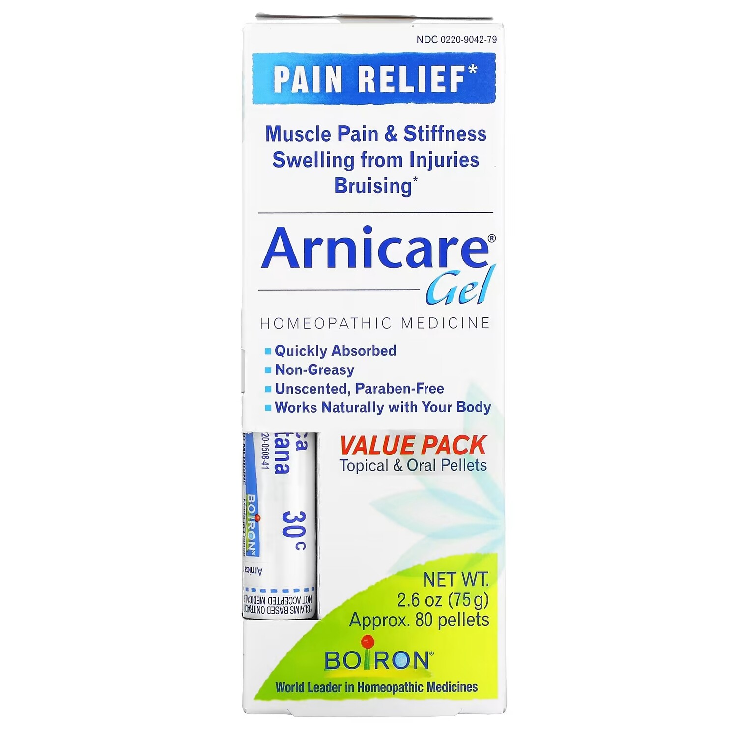 

Гель и Гранулы для Рассасывания Boiron Arnicare, 75 г