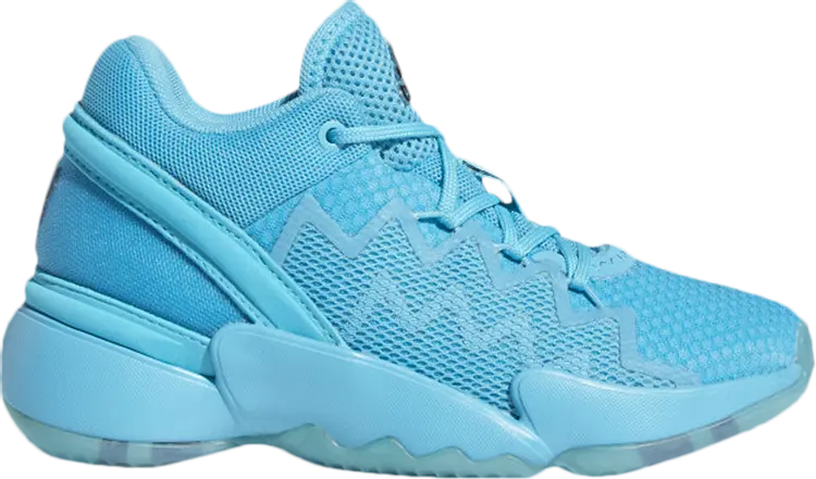 

Кроссовки Adidas Crayola x D.O.N. Issue #2 Little Kid 'Signal Cyan', синий