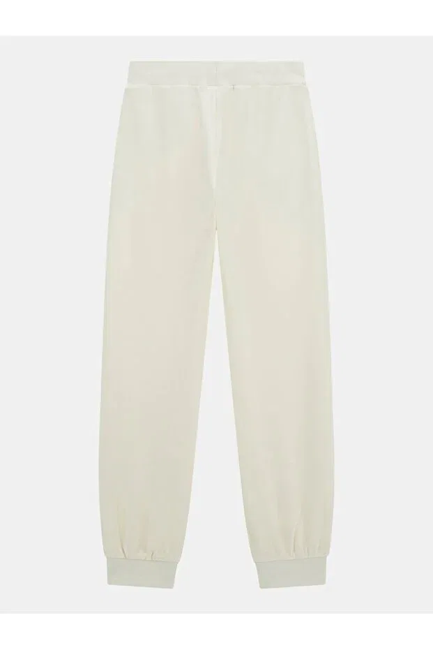 Детские спортивные штаны для девочек хлопковые Guess, Nude Color — фото 2