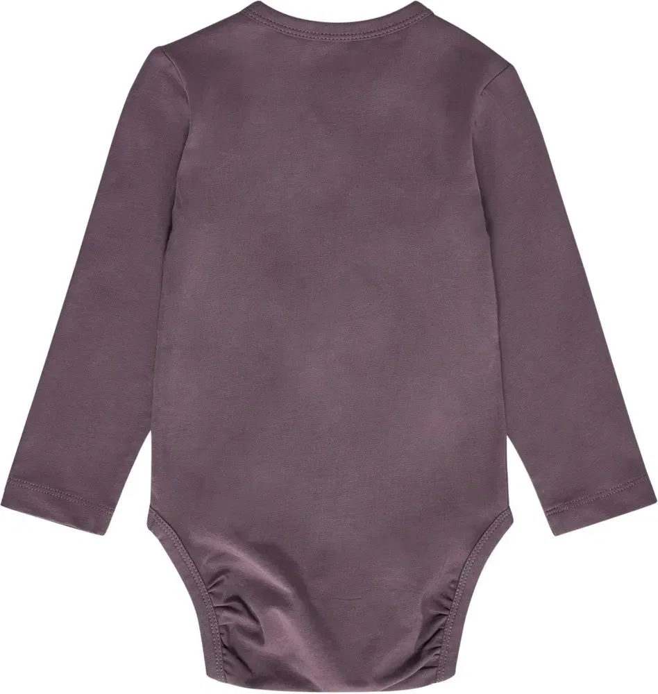 Боди с длинным рукавом Hmlmini Logo Body L/S Hummel, розовый — фото 2