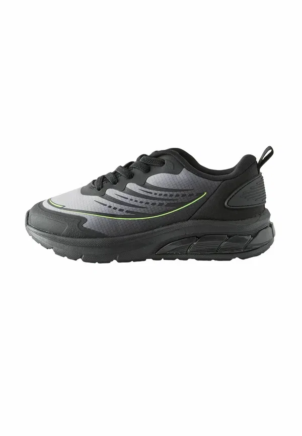 Кроссовки на шнуровке Regular fit - elastic lace trainers Next, Grey, серый