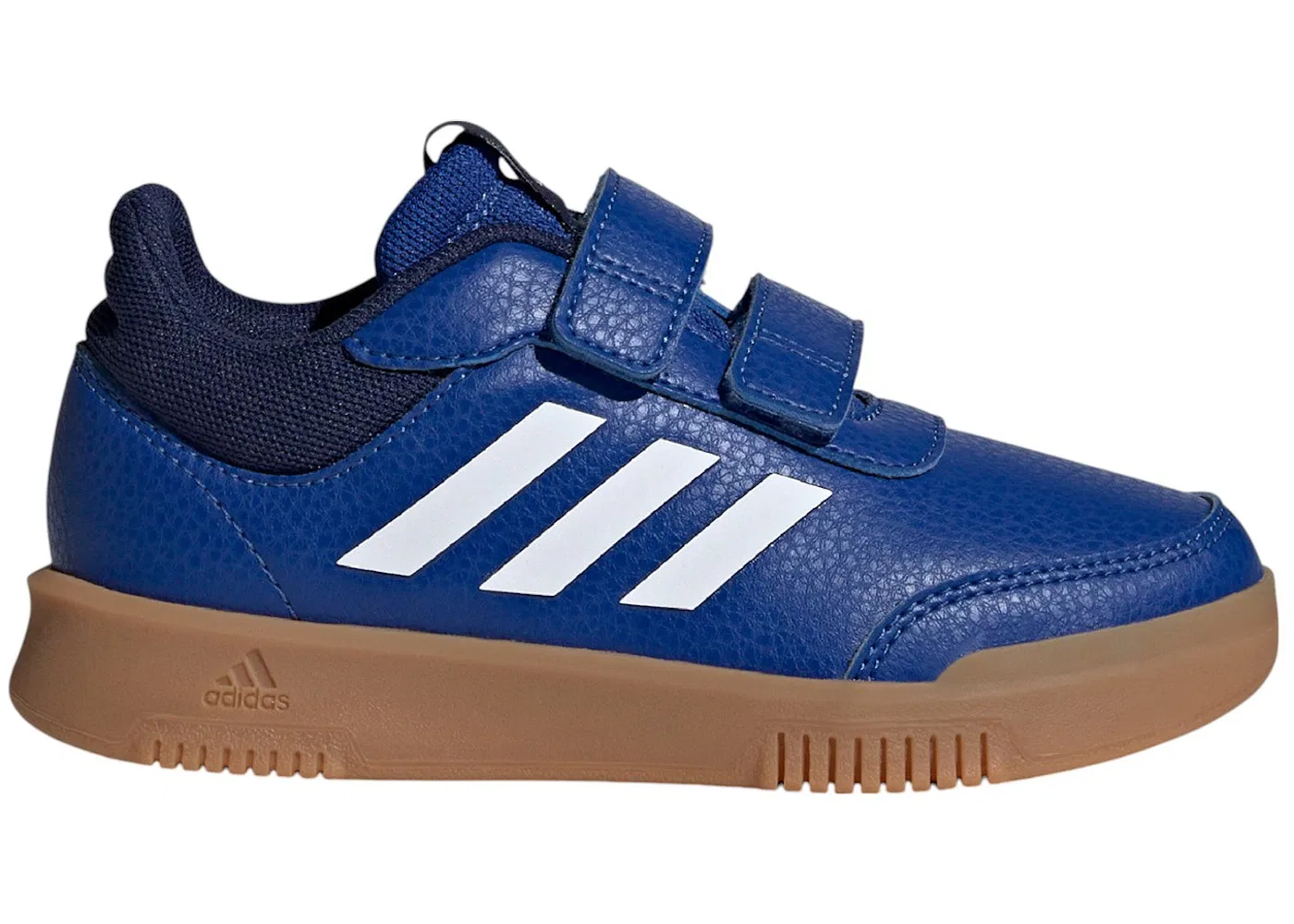 Детские кроссовки с липучками Tensaur Run Adidas, Royal Blue Cloud White Dark Blue