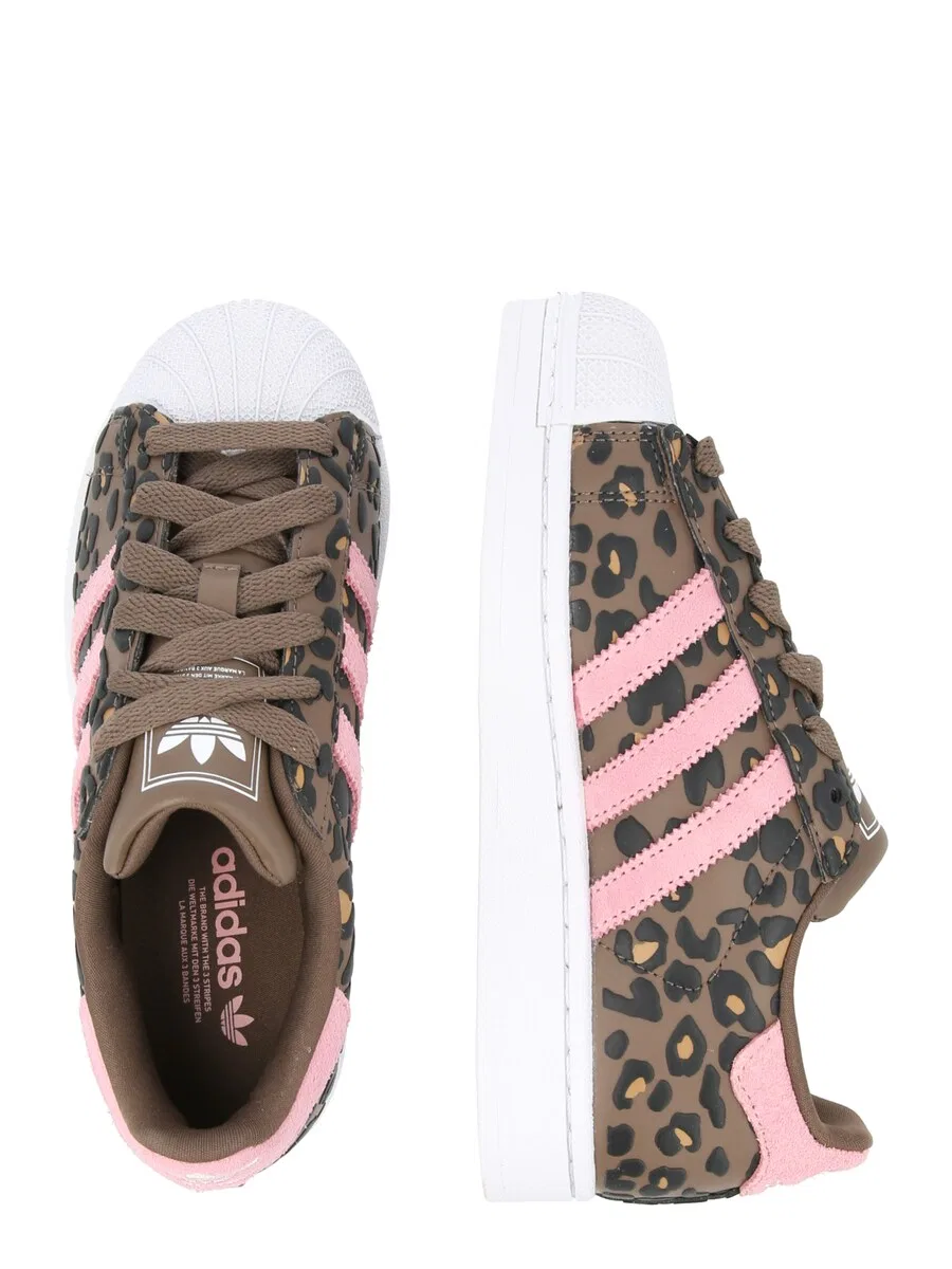 Кроссовки ADIDAS ORIGINALS 'SUPERSTAR II' коричневого цвета — фото 2