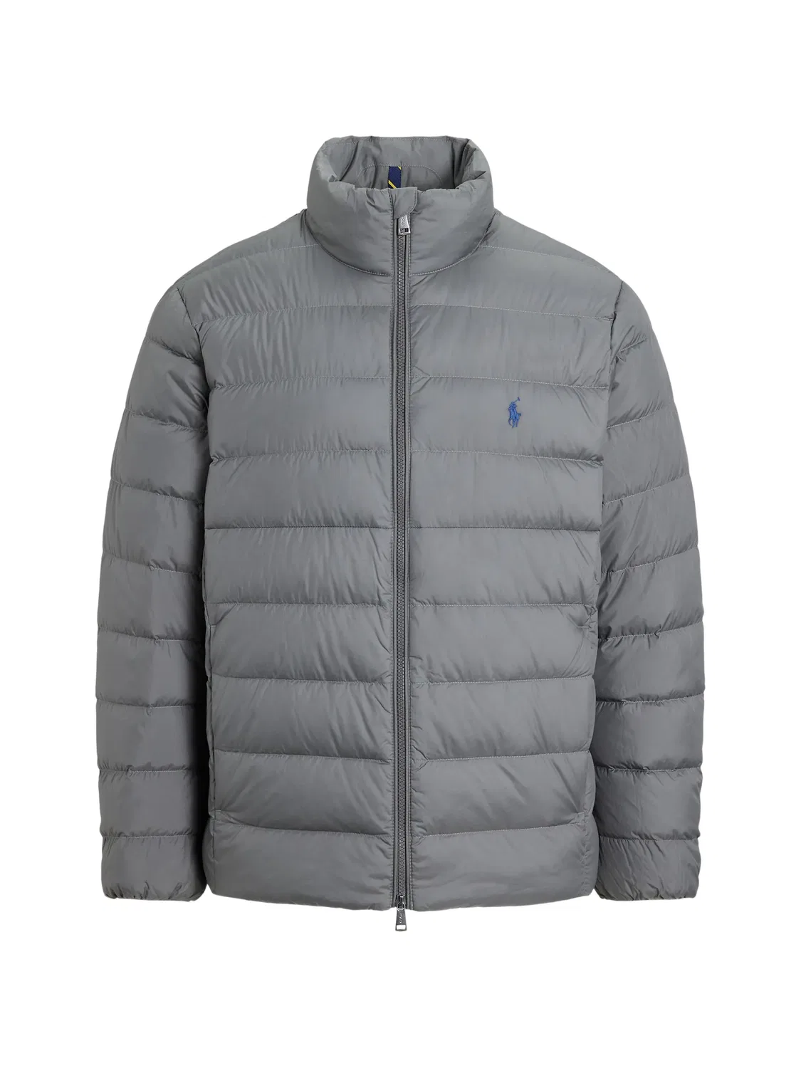 Стеганая складная куртка серого цвета Polo Ralph Lauren, серый