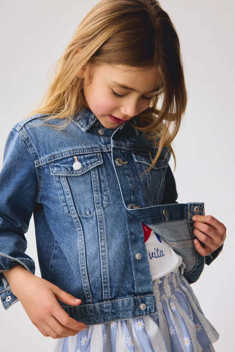 Джинсовая куртка H&M, Denimblau — фото 2