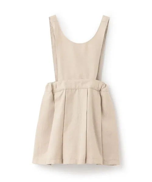 Детский сарафан-комбинезон с принтом Polo BCS, Light Beige, petit main
