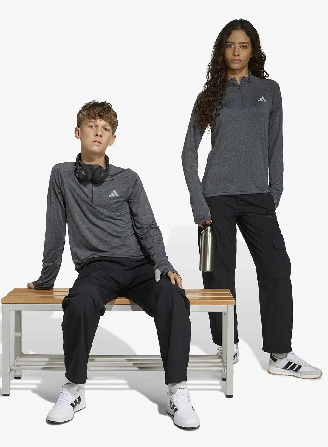 Брюки карго свободные Future Icons Adidas, черный